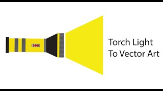 ADOBE ILLUSTRATOR DRAW TO  TORCH  LIGHT  VECTOR ART screenshot 5