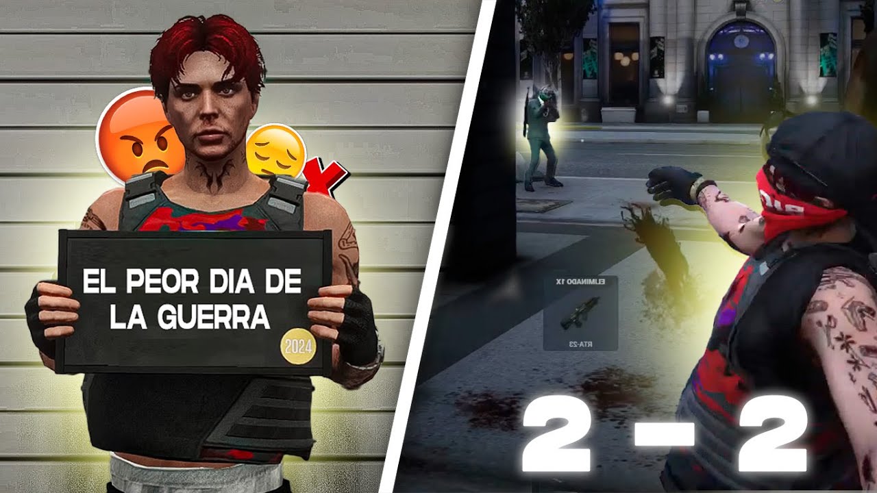 GUERRA | NMZ vs FAMILIES | DIA 2 | GTA V ROLEPLAY DovuX Life RP