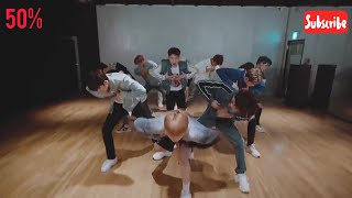 Treasure "boy" dance practice mirrored and slow motion 50% + 100%