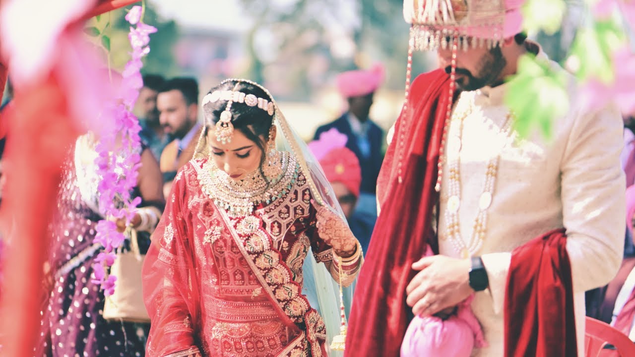 CINEMATIC WEDDING HIGHLIGHTS 2022   Ankur  Geetanjali  Indian Shaadi