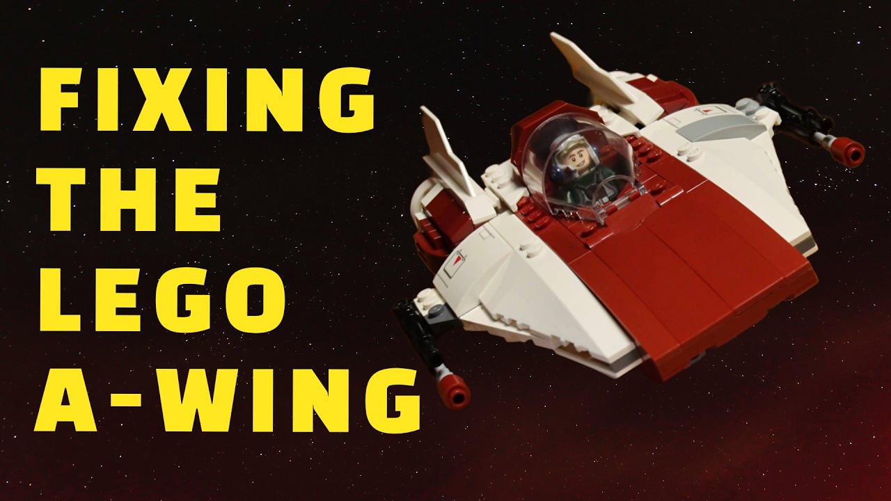 Building a better LEGO A-Wing