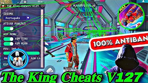 THE KING CHEAT 127thekingcheat free fire auto headshot injector, Fully safe panel #freefire #video ✅