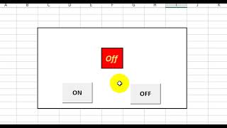 On Off Button Generate In Excel