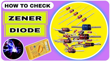 HOW TO CHECK ZENER DIODE WITH MULTIMETER COMPLETE VIDEO || ZENER DIODE CHECKING TESTING IN HINDI 🆕✔️