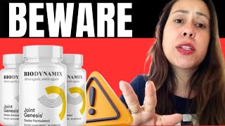 JOINT GENESIS REVIEW (⚠️❌ WATCH THIS❌⚠️) JOINT GENESIS REVIEWS - BIODYNAMIX - JOINT GENESIS