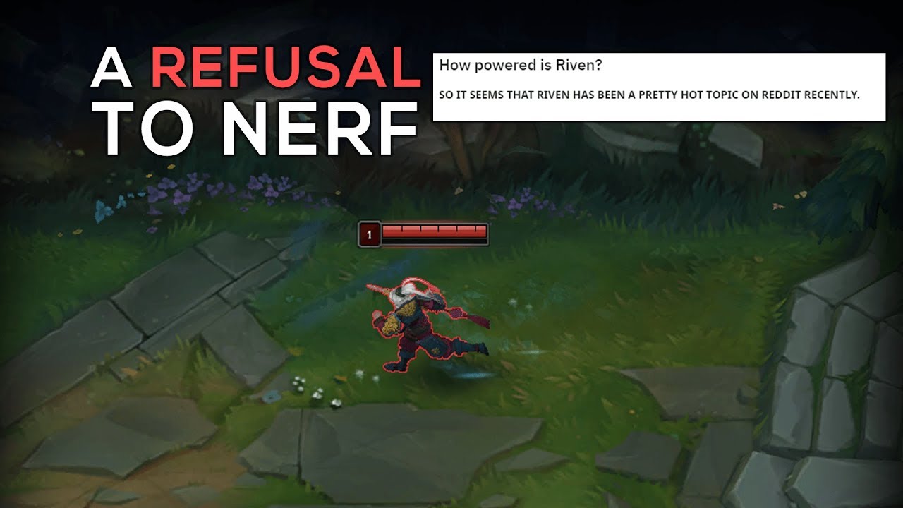 A Refusal To Nerf Riven YouTube