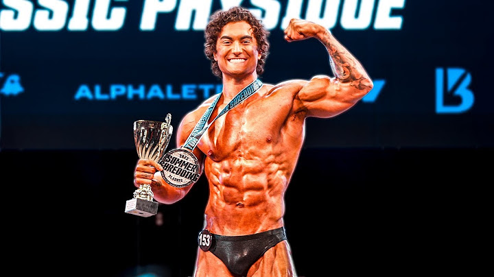 Gané una competencia de Culturismo Natural *SHOW DAY*