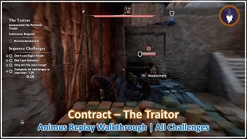 AC MIRAGE VALLEY OF MEMORY DLC | THE TRAITOR CONTRACT - SEQUENCE REPLAY [ALL CHALLENGES]