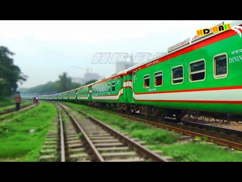 bangladesh railway result Shonar Bangla Express passing Airport railway station, Dhaka in Bangladesh Railway