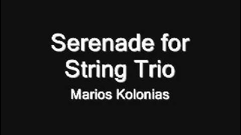 Serenade for String Trio