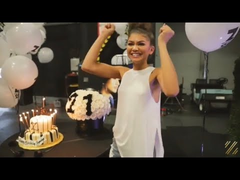 zendaya’s 21st birthday celebration | zendaya the app - YouTube