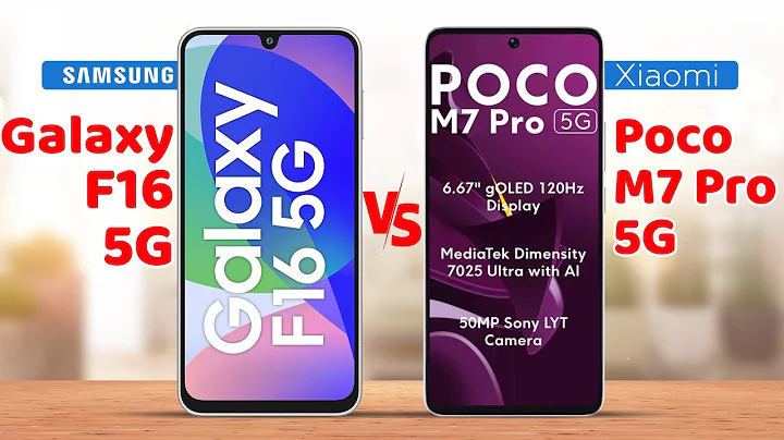 Samsung Galaxy F16 5G vs Xiaomi Poco M7 Pro 5G Full Specs Comparison