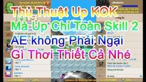 Ngọc Rồng Online | Thủ Thuật Up Đệ KaioKen Dùng Tool Full Skill 2 Nhé | Đăng Kí Ủng Hộ AE