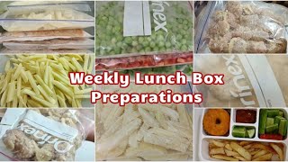 Lunch Box Ideas for Busy Moms | Easy and Quick ideas part 1 | Weekly Prep @aliamubashirfoods