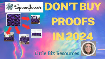 Do you need to buy samples as a seller on Spoonflower (2024 updates)?