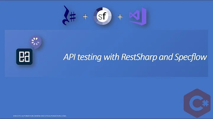 Part 3 - Simple GET operation with RestSharp in C# (API testing)