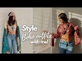 How to dress boho? | 4 Bohemian Outfits styling