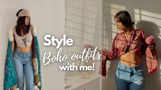 How to dress boho? | 4 Bohemian Outfits styling