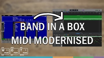 Band in a Box - DOS MIDI to Logic
