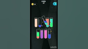 game name : water color sort level 37 to 38 please like and subscribe #new #puzzle #edit #games #m