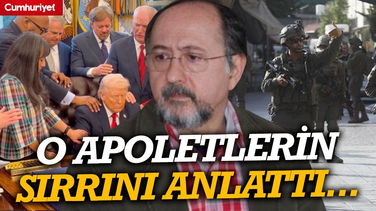 İsrail askerlerinin omuzlarındaki apolet ne anlama geliyor? Ergin Yıldızoğlu anlattı...