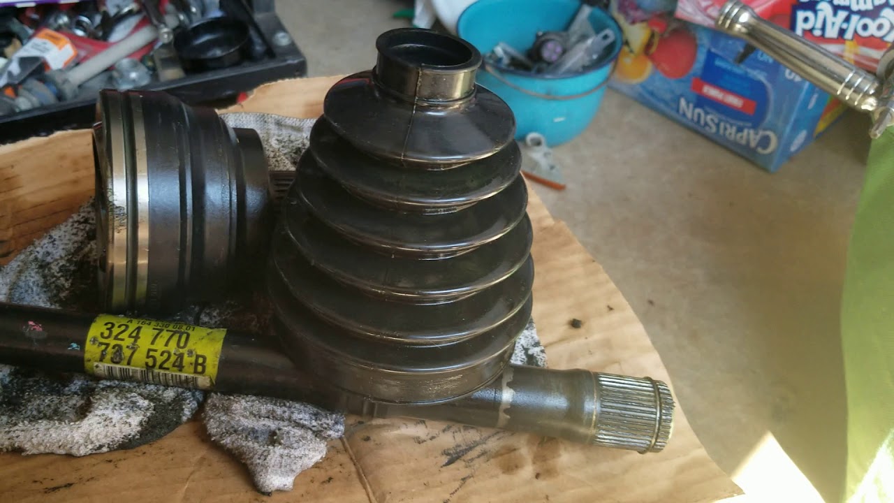 Gl550 axle boot replacement YouTube