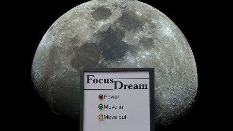 FocusDream USB ASCOM focuser controller JMI Motofocus Firecapture Lomo Astele 102mm ZWO ASI224mc