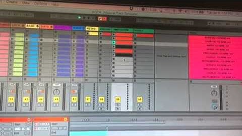Using midi in ableton to trigger timefactor, onsong and big