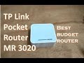 Tplink pocket 3020 quick review and setup