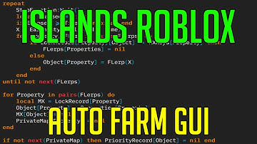 ISLANDS (ROBLOX) | HACK/SCRIPT | AUTO FARM GUI 2021 [NEW]