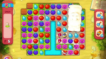 GardenScapes Level 3964 no boosters (15 moves)