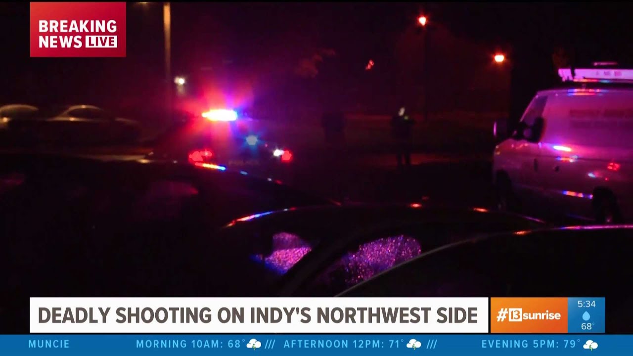 Deadly shooting on Indy's northwest side - YouTube