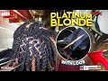 How To Bleach Dreadlocks - Platinum Blonde + Retwist (Lil Durk Style)