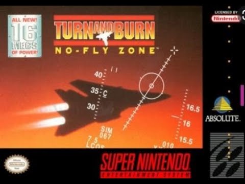 Turn and Burn No-Fly-Zone (1993) SNES