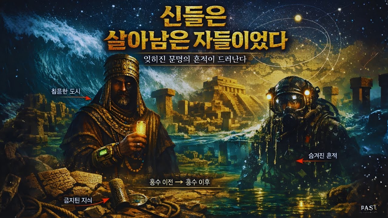 만약 수메르의 신들이 사라진 문명의 생존자였다면? | 잠들기 좋은 역사 이야기
