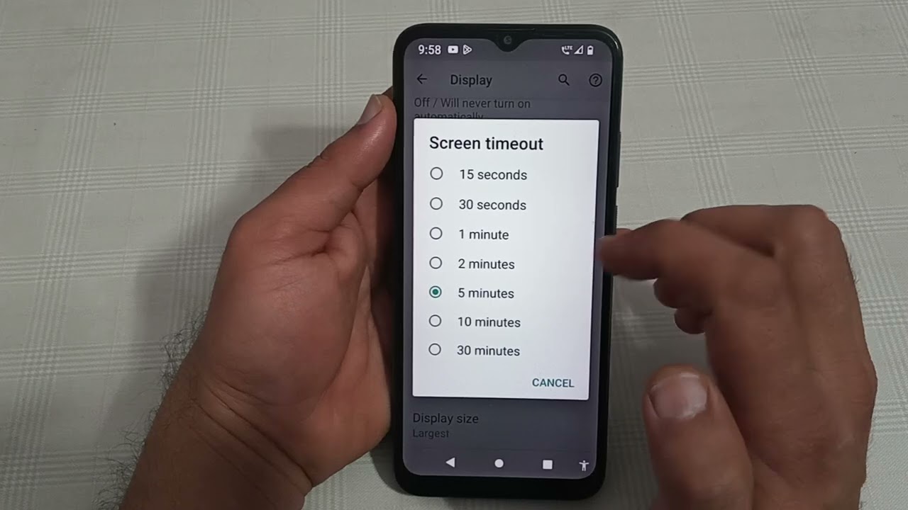 how to change screen timeout in Lava z3, Lava mobile mein screen timeout change kaise karen
