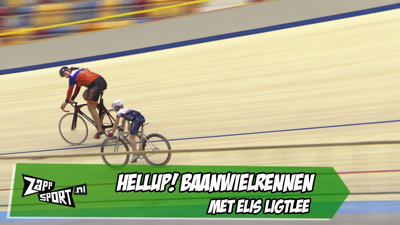 Hellup Baanwielrennen Met Elis Ligtlee Zappsport Youtube