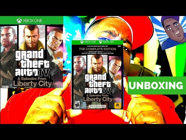 Grand Theft Auto IV Special Edition Unboxing GTA 4 