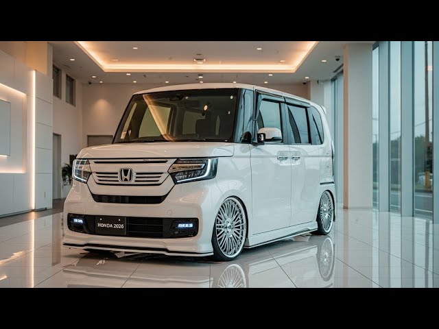 HONDA ホンダ NBOX VXU-165NBi Honda N-Box Is Updated for Japan, and