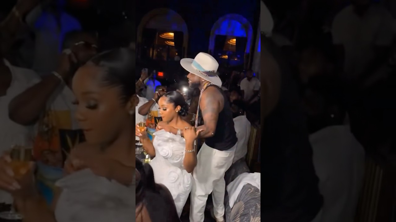 #Chivido25 Havana Night: Beautiful moment Davido performed Aye for Chioma at their White wedding