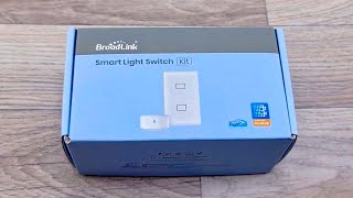 BroadLink Smart Touch Wall Light Switch With Hub Unboxing