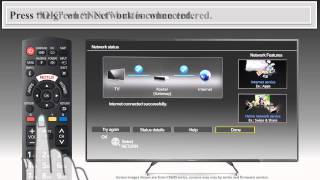 Panasonic Smart Viera TV - Swipe to share and browse the web* 