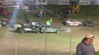 Demolition Derby at Fulton Speedway, 5/18/24