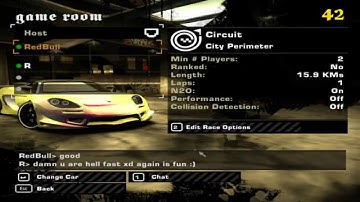 NFS MW Best time running to the extreme RedBull Vs Only1DragonR GameRanger Online
