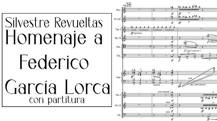 Silvestre Revueltas - Homenaje a Federico Garca Lo...