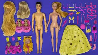 12 Minutes Satisfying with Unboxing Barbie Family Playset, Cute Doll Set Toys ASMR | Review Toys