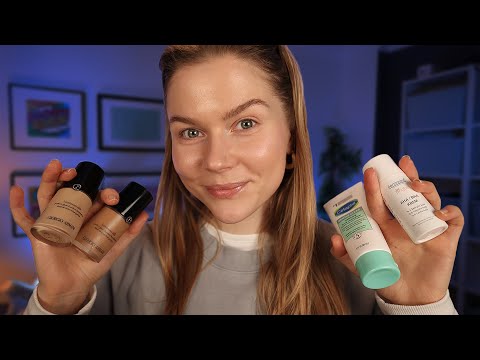 ASMR My Pre-filming Makeup Routine ~ Soft Spoken