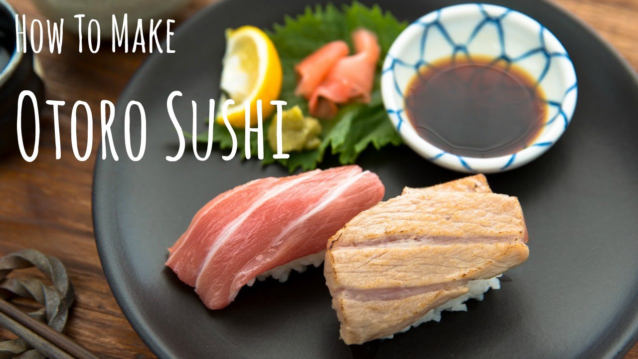 How To Make Otoro Sushi (Recipe) 大トロ寿司の作り方 （レシピ）
