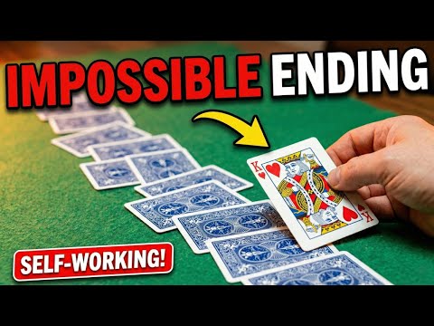 The Ending NOBODY Sees Coming… (Self-Working Card Trick)