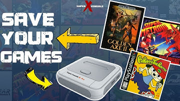 HOW TO SAVE AND LOAD YOUR GAME ON THE SUPER CONSOLE X (2024)😲🤩